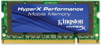 hyperX SO-DIMM with 2 GB 